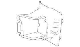 523123568 Land-rover Genuine Radiator Support Air Duct