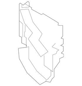 Lr100578 Land-rover Genuine Front Deflector
