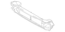 Lr127805 Land-rover Genuine Lower Deflector