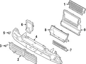Lr142980 Land-rover Genuine Deflector