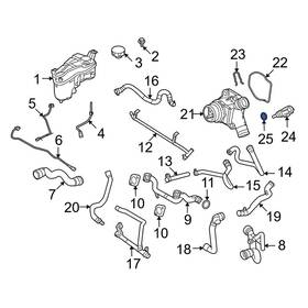 Lr001996 Land Rover Oe For Lr2 08-12 Engine Coolant Temperature Sensor Seal