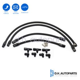 82200 Ls Lsx Ls1 Ls2 Ls6 Lm7 Steam Vent Hose Kit Front And Rear 4 An Coolant Crossover