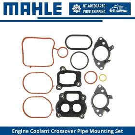 932iv53 Mahle For 11-19 Ford F-250 Super Duty Engine Coolant Crossover Pipe Mounting Set