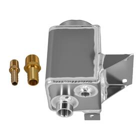 0b7lqn Maxpeedingrods Silver Aluminum Power Steering Reservoir Tank For Ford F-150 And Heritage