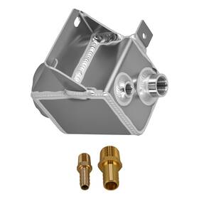 48ryd2 Maxpeedingrods Silver Aluminum Power Steering Reservoir For Ford F-150 F150 Heritage 97-04