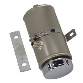 F9gi7t Maxpeedingrods Power Steering Fluid Reservoir Tank Universal Aluminum Silver Performance Can