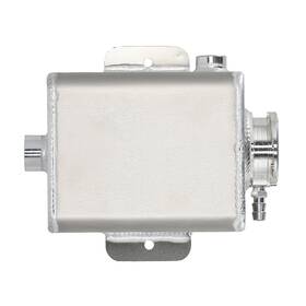 Y7kg6w Maxpeedingrods New Universal Catch Overflow Recovery Tank 1.25 Quart Capacity Aluminum Silver