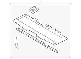Bckb-56-11y Mazda Genuine Deflector Shield