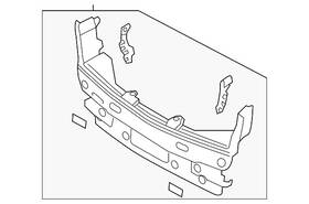 Db4g-50-1c0c Mazda Genuine Baffle Plate