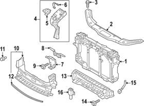 Ksd4-50-1c0 Mazda Genuine Air Guide Ksd4-50-1c0 Mazda Genuine Air Guide