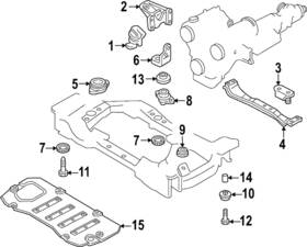 La12-34-90y Mazda Genuine Under Cover