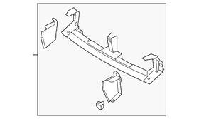 Vc85-50-a20 Mazda Genuine Air Guide