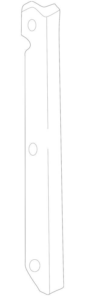 Yf09-15-226a Mazda Genuine Radiator Assembly Insulator