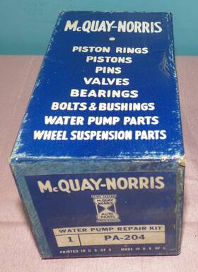 Pa-204 Mcquay-norris Nos Water Pump Repair Kit For 1938 Chevrolet Gmc And Pontiac
