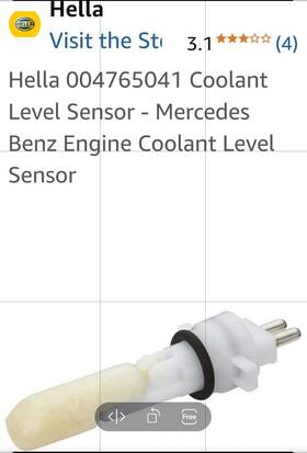 004765041 Mercedes-benz Engine Coolant Level Sensor New In The Box Part #