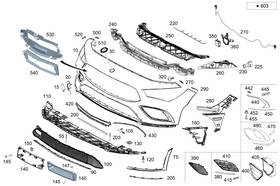 118-885-30-03 Mercedes-benz Genuine Air Duct Segment