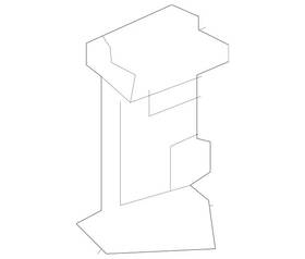 166-505-17-30 Mercedes-benz Genuine Air Ducting For Radiator
