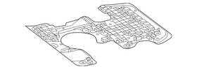 166-524-05-85 Mercedes-benz Genuine Damping Mat