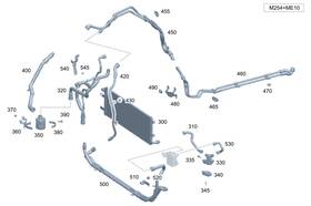 167-501-12-05 Mercedes-benz Genuine Holder
