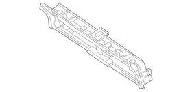 167-505-25-00 Mercedes-benz Genuine Air Duct Segment