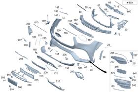 167-885-33-10 Mercedes-benz Genuine Air Duct Segment