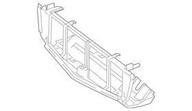 Mercedes-benz 204-505-16-30 Genuine Mercedes-benz Radiator Support Baffle