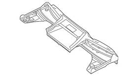 2055001200 Mercedes-benz Genuine Air Inlet Duct
