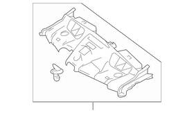 207-500-05-55 Mercedes-benz Genuine Cold Air Intake