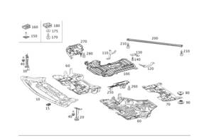 212-520-42-23 Mercedes-benz Genuine Noise Capsule