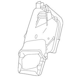 Mercedes-benz 217-505-09-30 Genuine Mercedes-benz Air Duct Segment