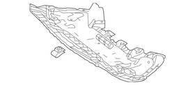 217-520-01-23-65 Mercedes-benz Genuine Noise Capsule
