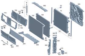 223-500-03-00 Mercedes-benz Genuine Air Mgmt Control System