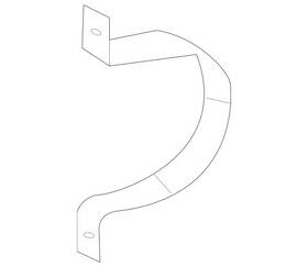 232-500-35-01 Mercedes-benz Genuine Holder