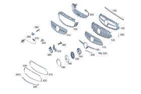 238-885-71-01 Mercedes-benz Genuine Air Duct Segment