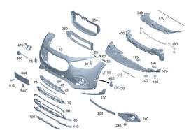 247-885-24-00 Mercedes-benz Genuine Air Duct Segment