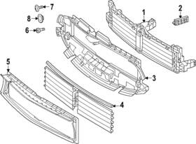 247-885-60-07-64 Mercedes-benz Genuine Air Duct Segment