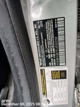 2742000701 Mercedes-benz Coolant Pump 205 Type C300 Sedan Fits 15 C-class 8228414