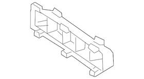 463-885-38-02 Mercedes-benz Genuine Air Duct