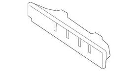 463-885-49-00-64 Mercedes-benz Genuine Air Duct Segment