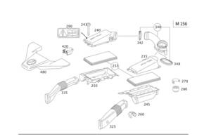 603-988-05-11-64 Mercedes-benz Genuine Buffer