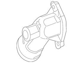 642-200-14-56 Mercedes-benz Genuine Water Inlet