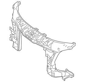 9068800403 Mercedes-benz Genuine Radiator Support