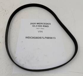 A0009931700 Mercedes Benz 2020-2023 Glc300 V-ribbed Belt Oem