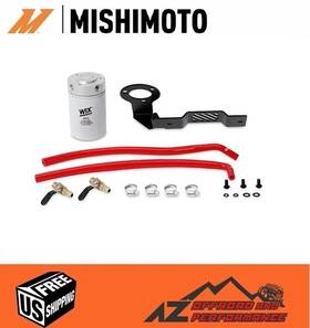 Mmcfk-xd-16rd Mishimoto Red Coolant Filter Kit For Ft16-ft19 Nissan Titan Xd 5.0l Cummins