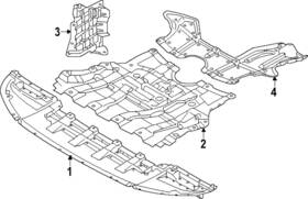 5370c539 Mitsubishi Genuine Side Cover