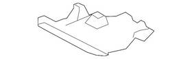5379a092 Mitsubishi Genuine Center Shield