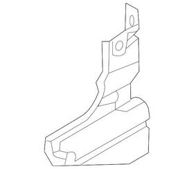 6400f047 Mitsubishi Genuine Air Guide