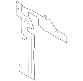 7812a554 Mitsubishi Genuine Radiator Support Baffle