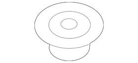 Mn156017 Mitsubishi Genuine Radiator Lower Insulator