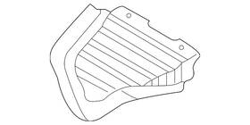 Mr557680 Mitsubishi Genuine Front Shield